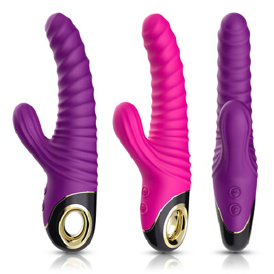 Rabbitvibrator pink / lila Dildo Vibrator 2 Motoren *edles Design* aufladbar USB
