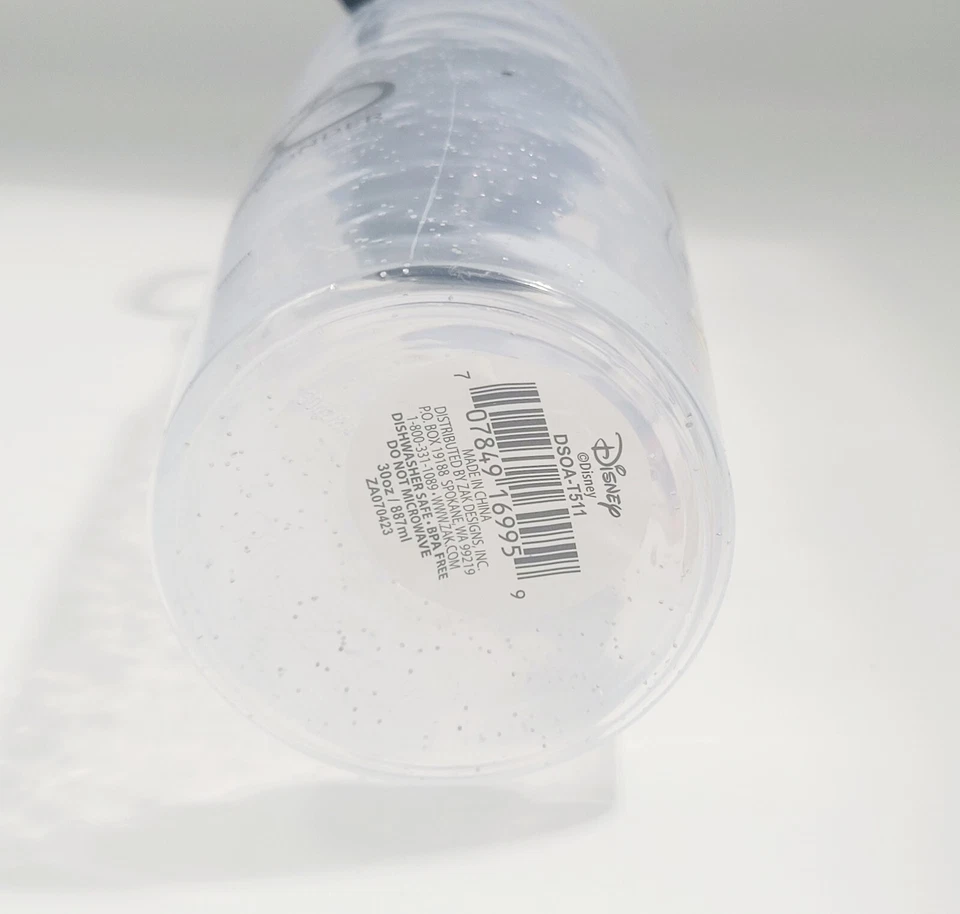 Botella de agua Disney Mickey y Minnie Mouse - BOTELLA DE AGUA TRANSPARENTE - 30 OZ. Foto 3 de 3