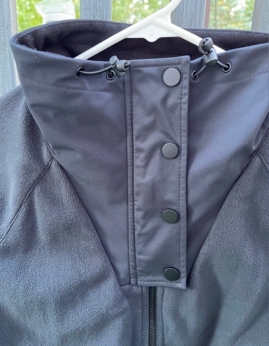NEW Women’s black Gfore G/FORE quilted fleece jacket, sold out, rare find! image 3