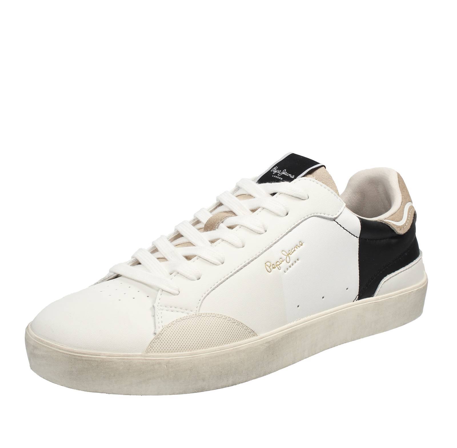Pepe Jeans Lane Origin - Кроссовки Basse из натуральной замши Bianco - Taglia 42 27c 18690₽