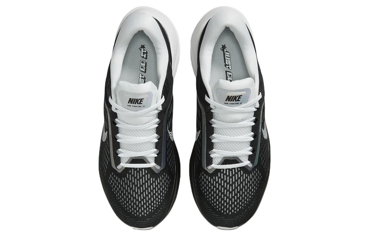 Nike Air Zoom Structure 24 Premium Low Black Zebra Iridescent W