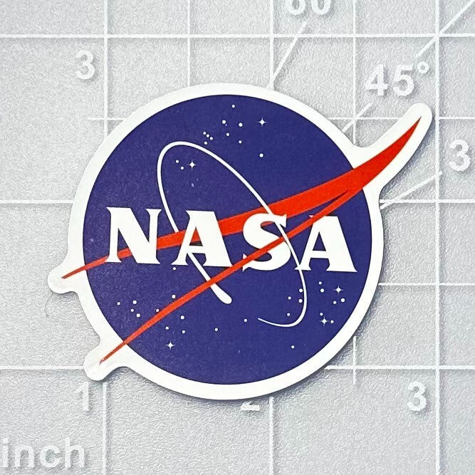NASA Logo Sticker eBay