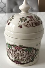 Preserve Jar, Strawberries BONCATH POTTERY