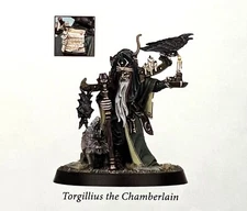 Age of Sigmar Soulblight Gravelords Torgillius the Chamberlain Warhammer Quest