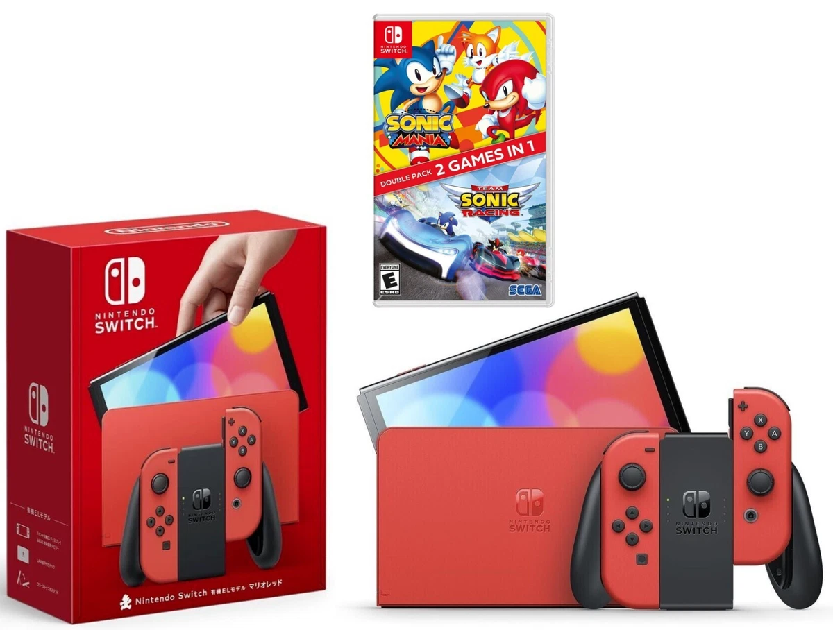 NEW Limited Edition Nintendo Switch OLED Super Mario Bundle 2
