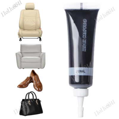 Advanced Leather Repair Kit Filler Leather Repair Patch Black For Car Seat Sofa