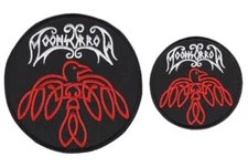Moonsorrow Sew-on Patch | Finnish Folk Pagan Black Progressive Metal Band Logo