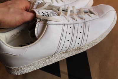 NEU ADIDAS VINTAGE YABISAH SPZL LEDER SNEAKER TURNSCHUHE GRÖSSE 12,5 GZ4292