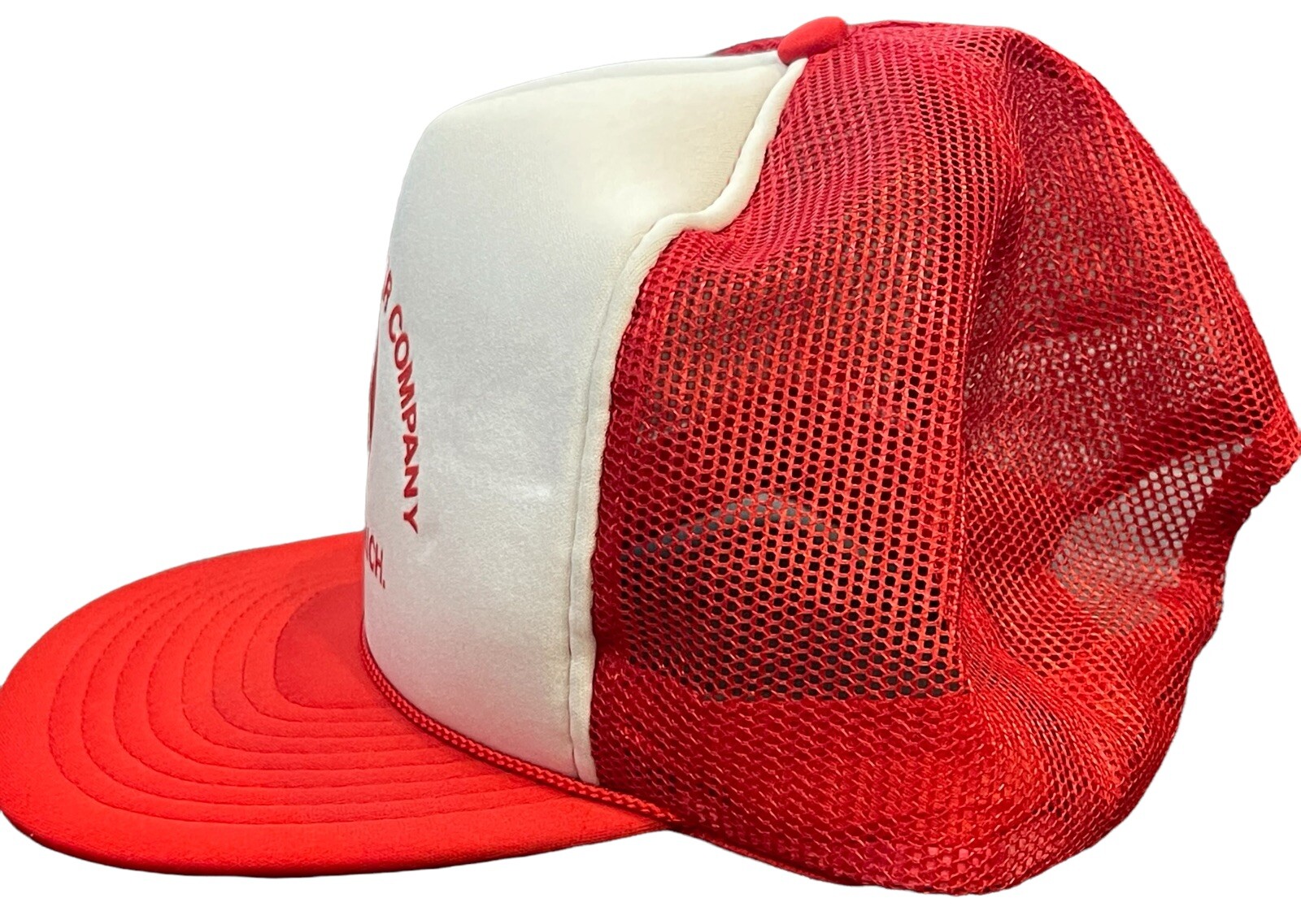 Iverson’s Lumber Company Trucker Hat Cap Milford Mich… Gem