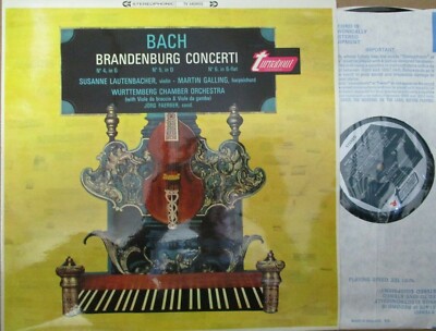 TV 34045S Bach Brandenburg Concerti / Lautenbacher / Galling / Faerber / WCO