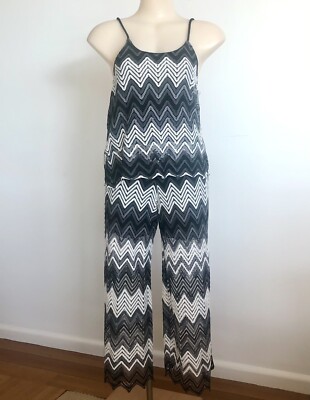 Ambar Turkish Brand Gorgeous Top & Pants Size Small/ Medium In Stretch Lace.