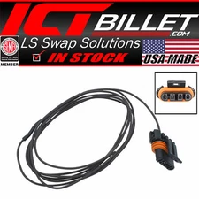 96" Resistor Wire Pigtail Convert 12v to Signal LS Gen III 4 pin Alternator 105A