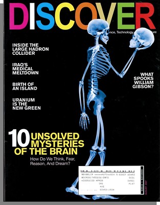 Discover - 2007, August - 10 Unsolved Mysteries of the Brain, Hadron Collider