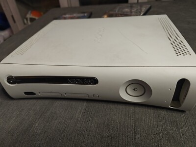 Xbox 360 Untested For Parts Or Repair White Console Only