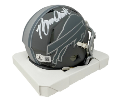 bruce smith autographed mini helmet Buffalo Bills Bruce Smith Autographed Slate Mini Helmet BECKETT  Authenticated