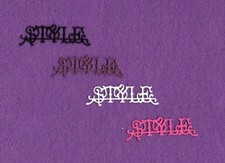 STYLE die cuts scrapbook cards