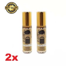 2x Legano Serum Hair Growth Longer Thick Moustache Sideburns Eyebrows Beard 10ml