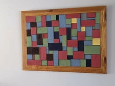 Wood Art Decor Hand-made 39``x28``