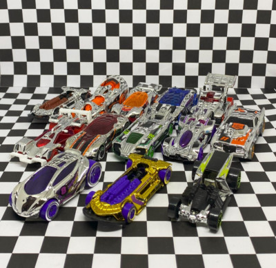 *LOOSE* Hot Wheels Super Chromes Series Diecast Rig Storm,Flash Drive,Gazella GT