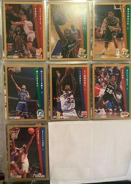 Individual 1992-93 Fleer NBA Drake's Basketball Cards (Complete Your Set!) - Image 2 of 4