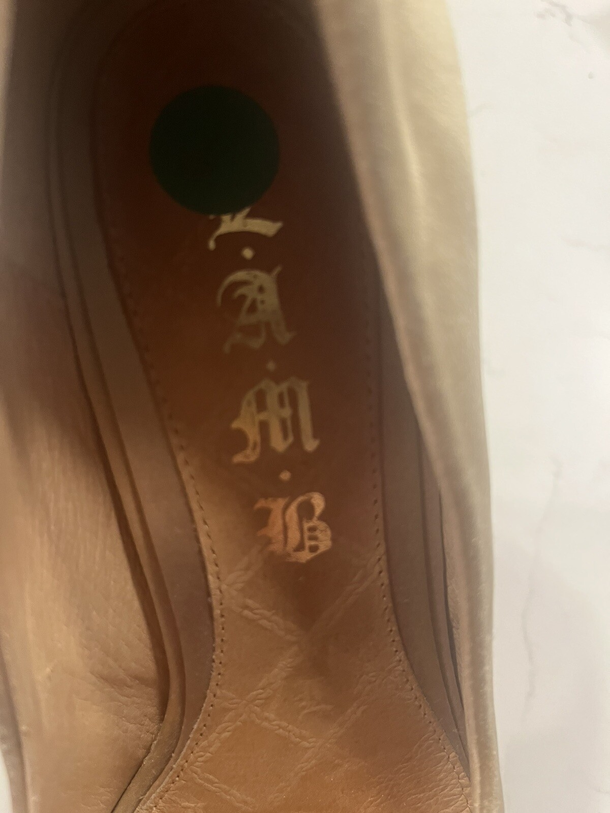 L.A.M.B. Gwen Stefani Z-Project Beige Satin Platf… - image 2