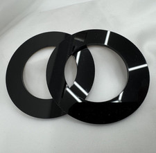 2 Acrylic 1/8  Speaker Rings for SKAR AUDIO SPX-T  TWS-01 Tweeters 3" Style B