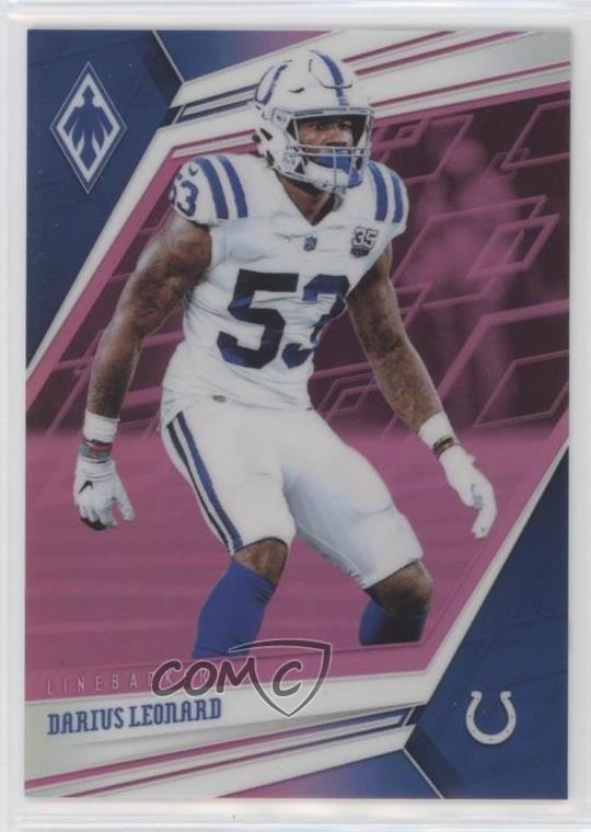 2019 Panini Phoenix Pink 35/199 Shaquille Leonard Darius Leonard #32 12dm