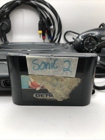 Sega Genesis Model 2 System W/all Cables Controller & Sonic 2 All Tested Works