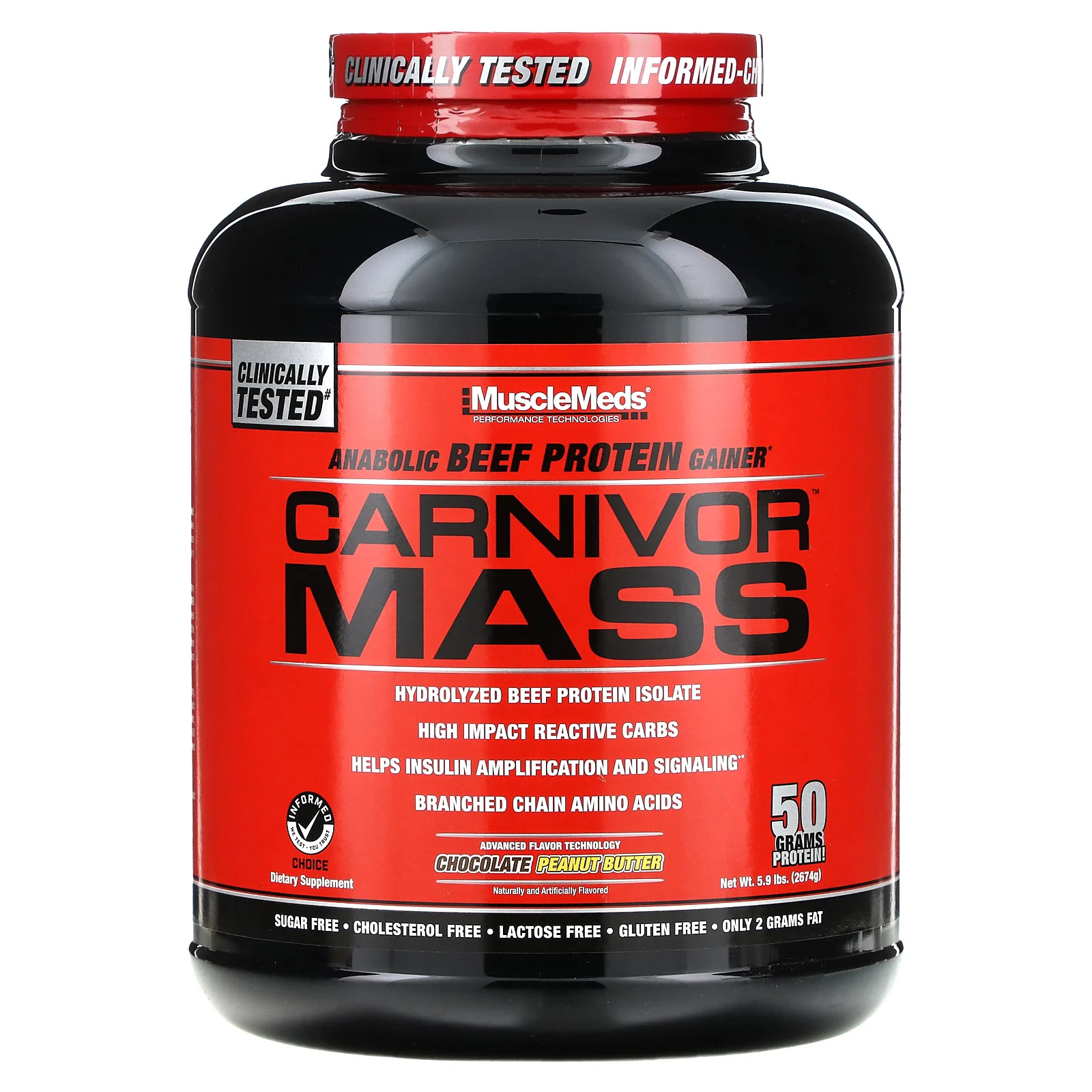 MuscleMeds Carnivor Mass -  6  2 744