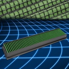 Washable Drop-In Replacement Green Air Intake Filter for peugeot/Citroen 1.6L L4