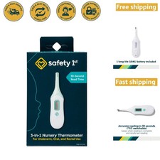 Comforting 3-in-1 Thermometer for Infants - Oral, Rectal  Underarm with Beeper