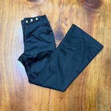 Vintage Y2K Roberto Cavalli Women's Pants 40 Low Rise Flare Stretch Cotton B4-1