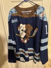 Sudbury Wolves Game Worn Shoresy Hockey Jersey Autographed #11 Dean