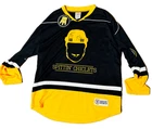 RYAN WHITNEY + PAUL BISSONNETTE HAND SIGNED SPITTIN' CHICKLETS HOCKEY JERSEY COA