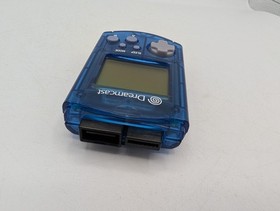 Sega Dreamcast Blue Virtual Memory Unit VMU HKT-7000 Tested