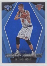 2016 Totally Certified Franchise Foundations Blue 27/99 Kristaps Porzingis 5l1