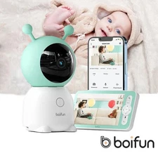 BOIFUN WiFi Security Camera Baby Pet Monitor indoor 2K Wired Cam Smart Home