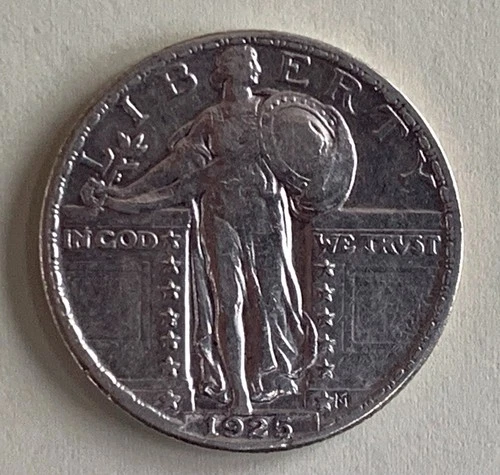 1925 Standing Liberty Quarter not graded but very high quality