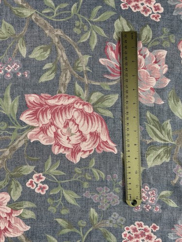 3 Metres Laura Ashley “Tapestry Floral” Furnishing Fabric 140 cm Wide New - Picture 9 of 18