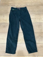 Empyre Pants Women Size 10 Green 90s Corduroy Skate Jeans Retro Y2K Baggy