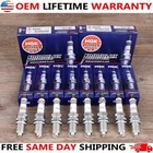 Set of 8 NGK BKR8EIX Iridium Spark Plugs Racing Colder Genuine 2668 USA