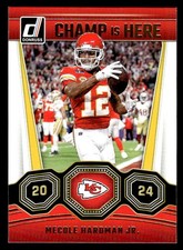 Mecole Hardman Jr. 2024 Donruss Champ is Here #7 Kansas City Chiefs ESE