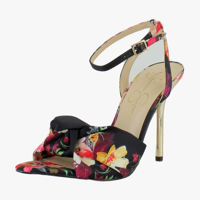 #ad Jessica Simpson Neveny Womens Heels Black Combo $44.99