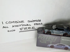 Mini GT 1:64 Diecast Model Nissan Skyline GT-R R35 Nismo 2024 Stealth Gray #868