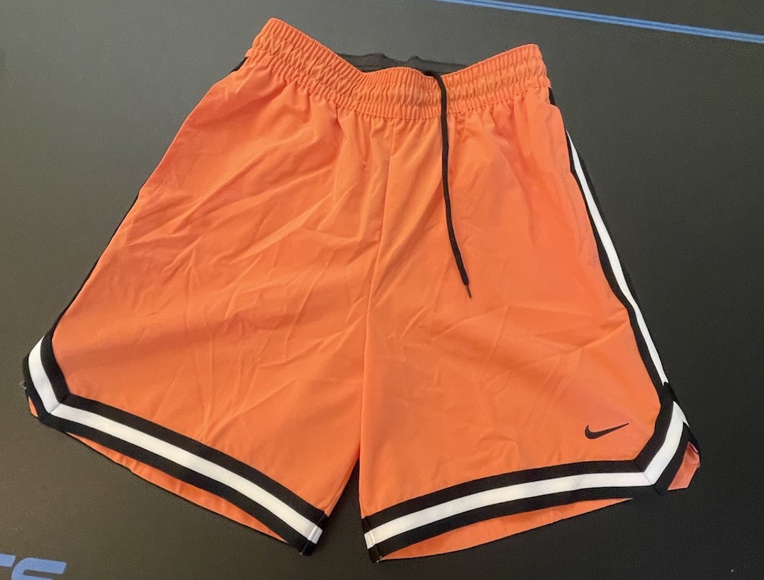 Nike DNA Dri-Fit Woven Basketball Shorts Mens Size Small S 6 FN2659 Orange 60 6590₽
