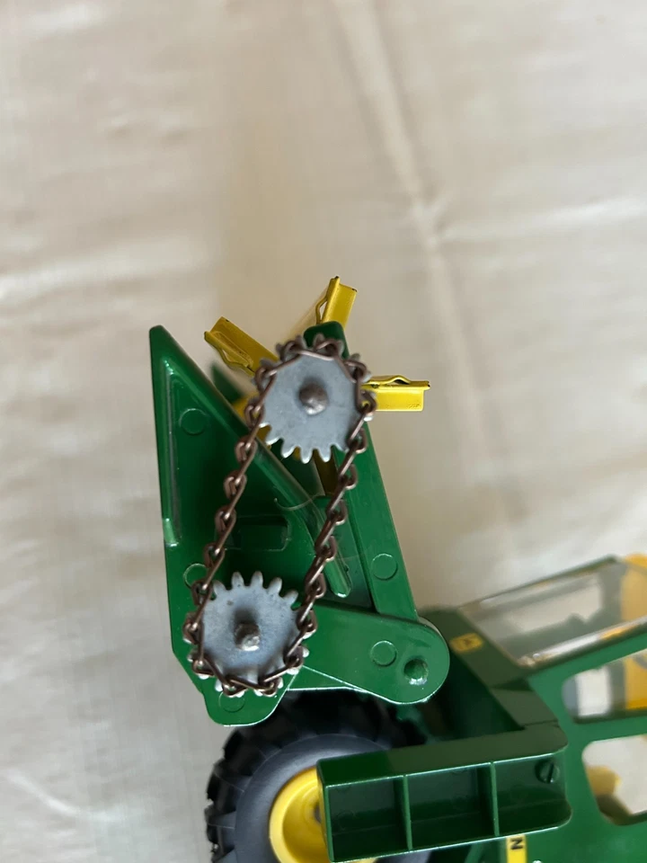 Juguete combinado John Deere 6600 Ertl - Modelo raro de transmisión por cadena Foto 3 de 4