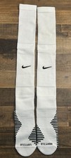 Nike Strike MatchFit Knee-High Soccer Socks White Large L FQ8253-100 New No Pack