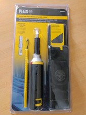 Klein Tools Cushion-Grip Impact Punchdown Tool Kit - 110/66 Dura Blade Free Ship