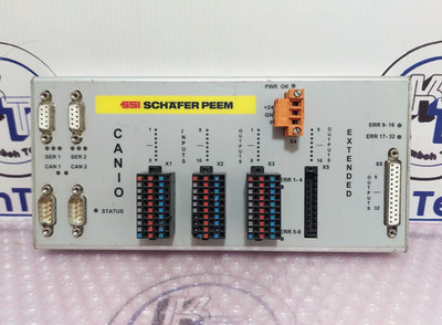 SSI Schafer Peem H01CA008 CAN bus I/O Module