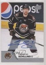 2020-21 Upper Deck AHL Auto Cameron Schilling #124 Auto 0w8